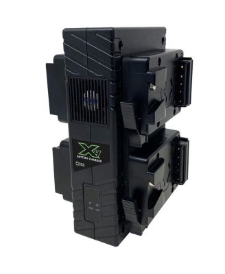GP-X4S V-Mount Quad Charger for Micro Style Battery Pack
