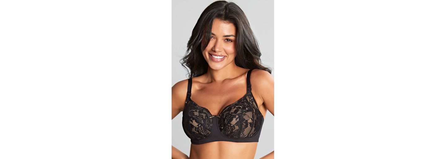 Бра Non, на косточках, для кормления — Panache Lingerie, цвет: Чёрный латте — фото 1
