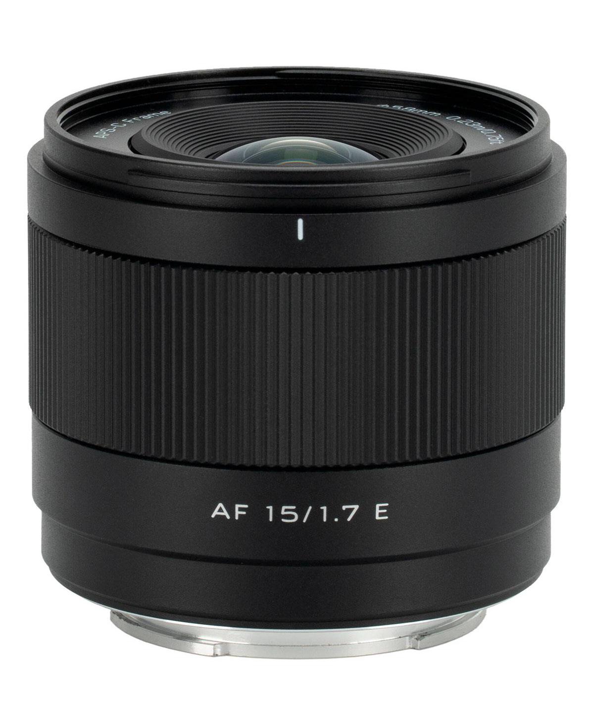 Viltrox 15mmf1.7 lens for Sony E mount cameras