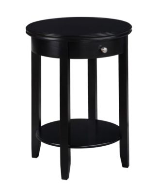 18.25" Rubber wood AH Baldwin End Table