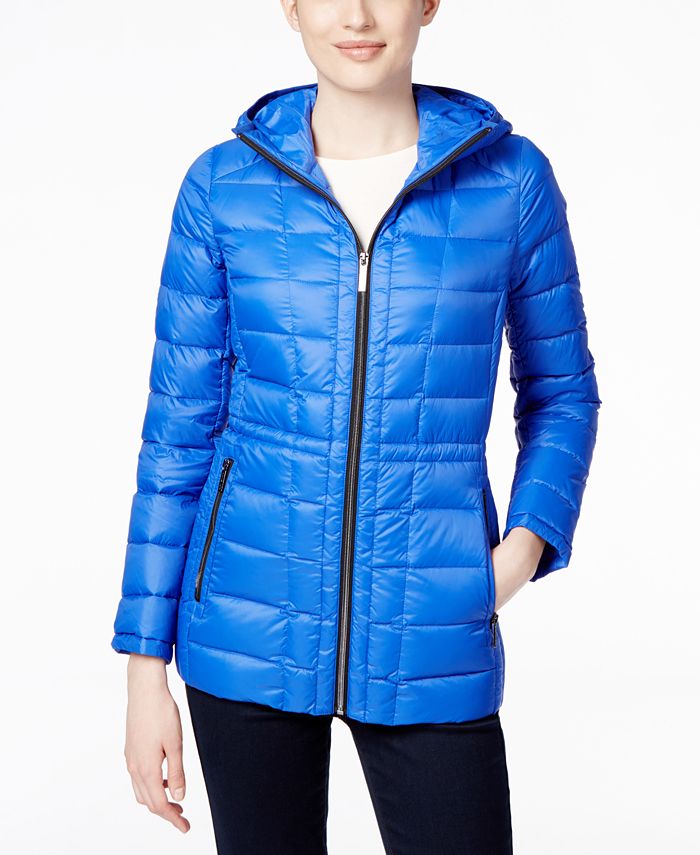 Michael kors packable down jacket macys store