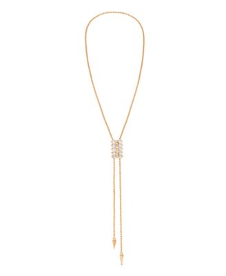 Crystalized Bolo Necklace