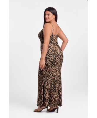 Women's S3 Sculpting Shapewear Scoop Neck Cami Maxi Dress