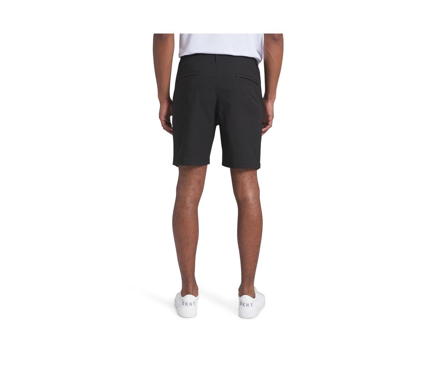 Мужские шорты DKNY Essential Stretch Tech Chino, цвет: Чёрный — фото 2