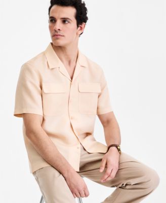 Men's Owen Short-Sleeve Button-Up Shirt, Macy's Exclusive