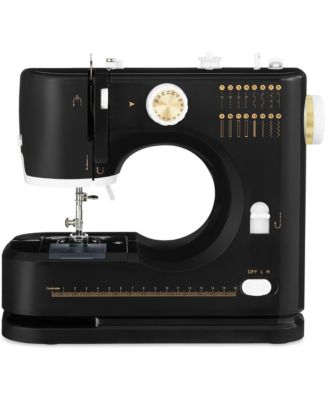 55-Piece Sewing Machine Kit for Beginners, w/ 16 Stitch Patterns, Double Stitching