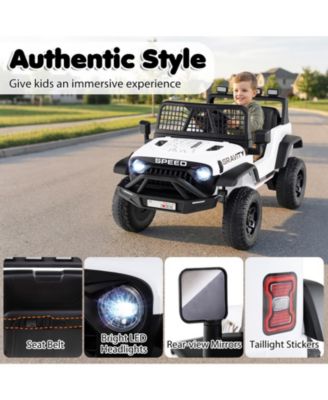 24V Ride On Car for Kids with Parent Remote Control and Music
