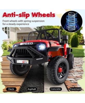 24V Ride On Car for Kids with Parent Remote Control and Music