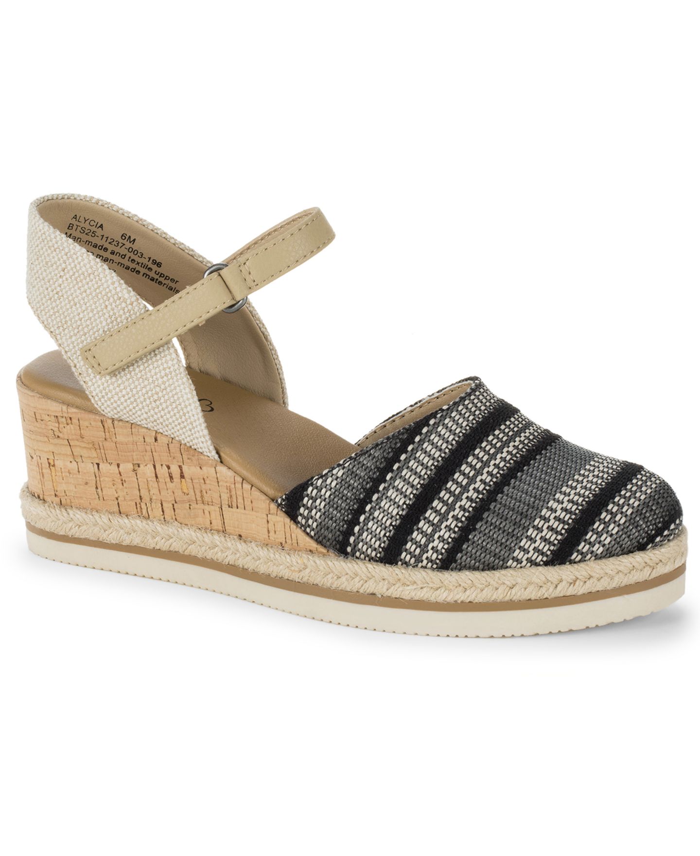 Женские сандалии Baretraps Alycia Wedge Heel, цвет: Чёрный разноцветный — фото 1