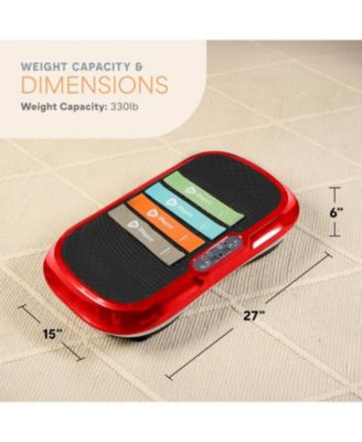 Waver Vibration Plate Exercise Machine – Whole Body Vibrating Plate for Weight Loss, Recovery, and Muscle Toning