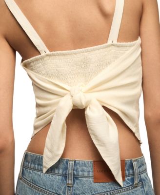 Women's Festival Embroidered Square Neck Top