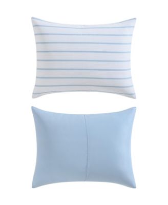 Chambray Waves Printed 3-Pc. Comforter Set, Full/Queen