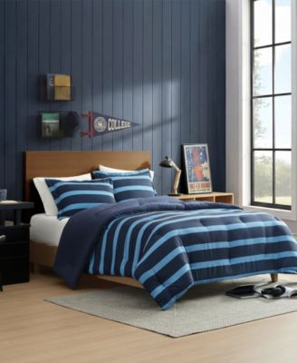 Keelson Stripe Reversible 2-Pc. Comforter Set, Twin/ Twin XL
