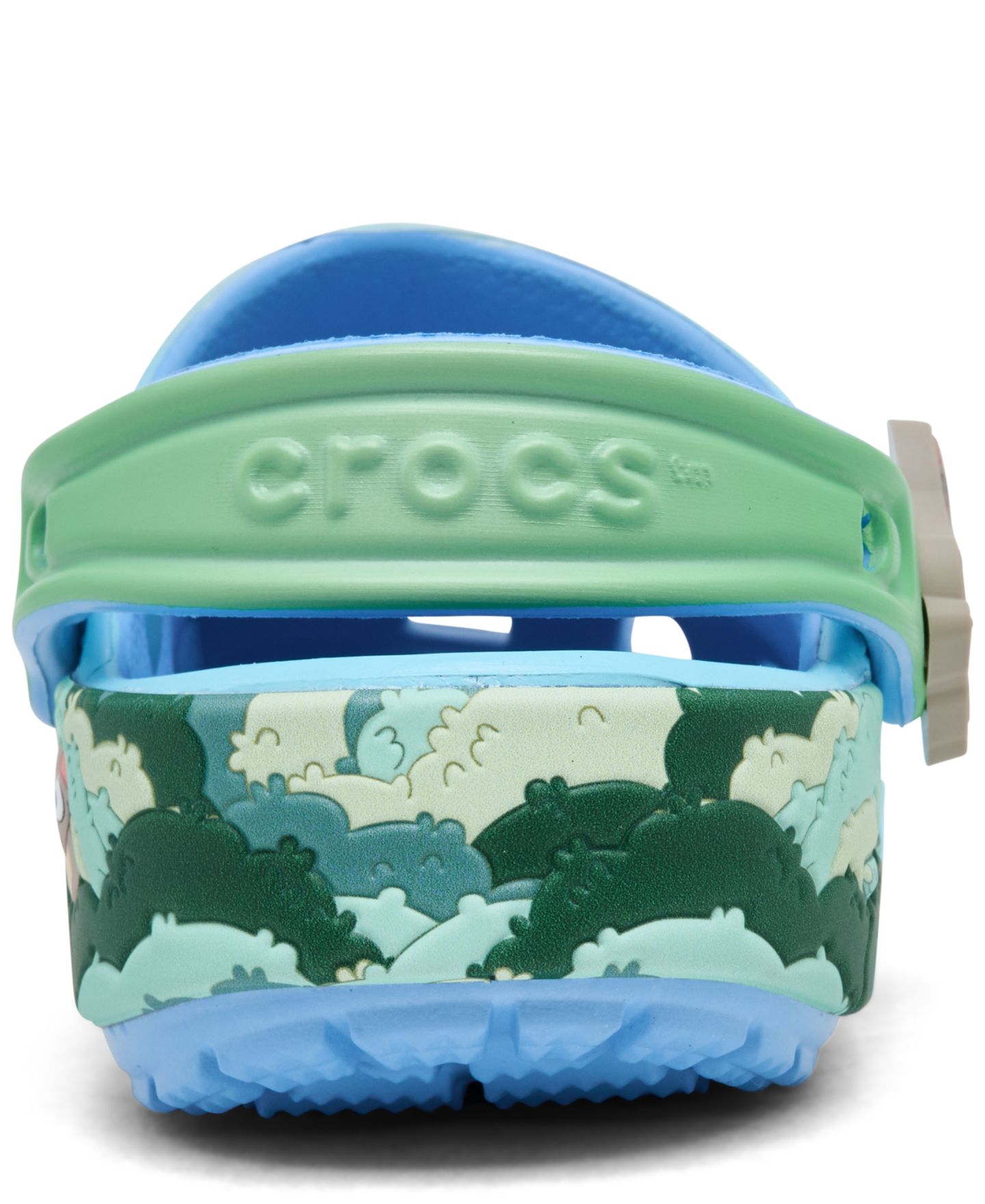 Детские сабо Crocs x Bluey Toddler Kids Classic, цвет: Разноцветный — фото 4