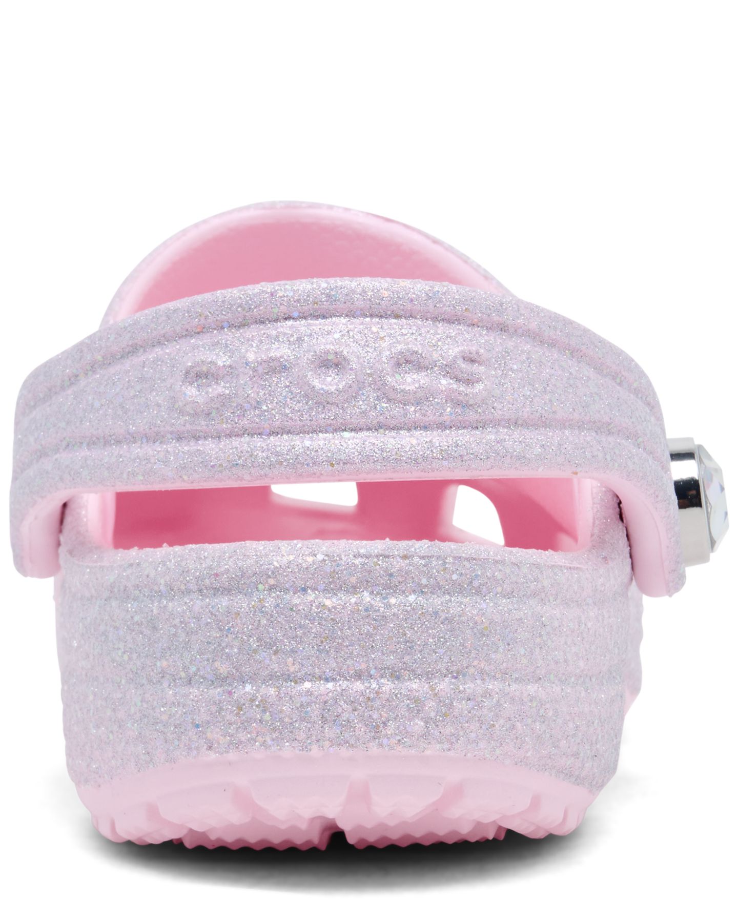 Сабо Crocs I Am Princess Glitter Clogs from Finish Line для девочек-малышей, цвет: Розовый / Разноцветный — фото 4
