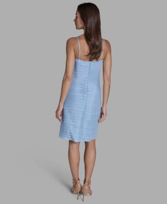 Women's Square Neck Sheath Dress