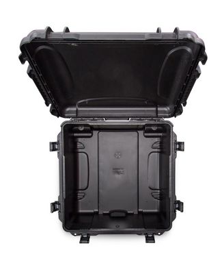 Wheeled Series 968 Lightweight NK-7 Resin Waterproof Hard Case without Foam Insert, Black