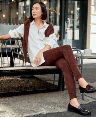 Women's Pinwale Cord Long Sleeve Shirt