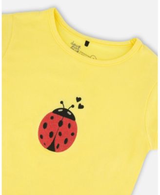 Toddler Girls ganic Cotton Jersey T-Shirt Child