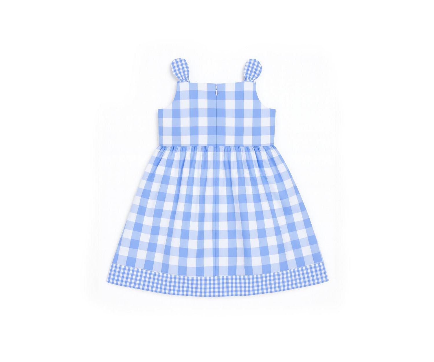 Little Girls Gingham Dress