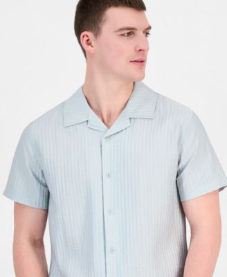 Men's Seersucker Woven Shirt