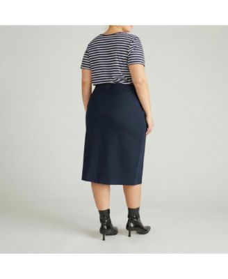 Women's Plus Size Anya Ponte Skirt