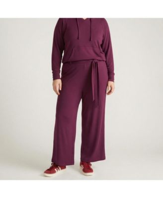 Women's Travel Knit Wide Leg Pants