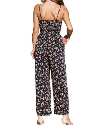 Women's Vagabond Floral Jumpsuit