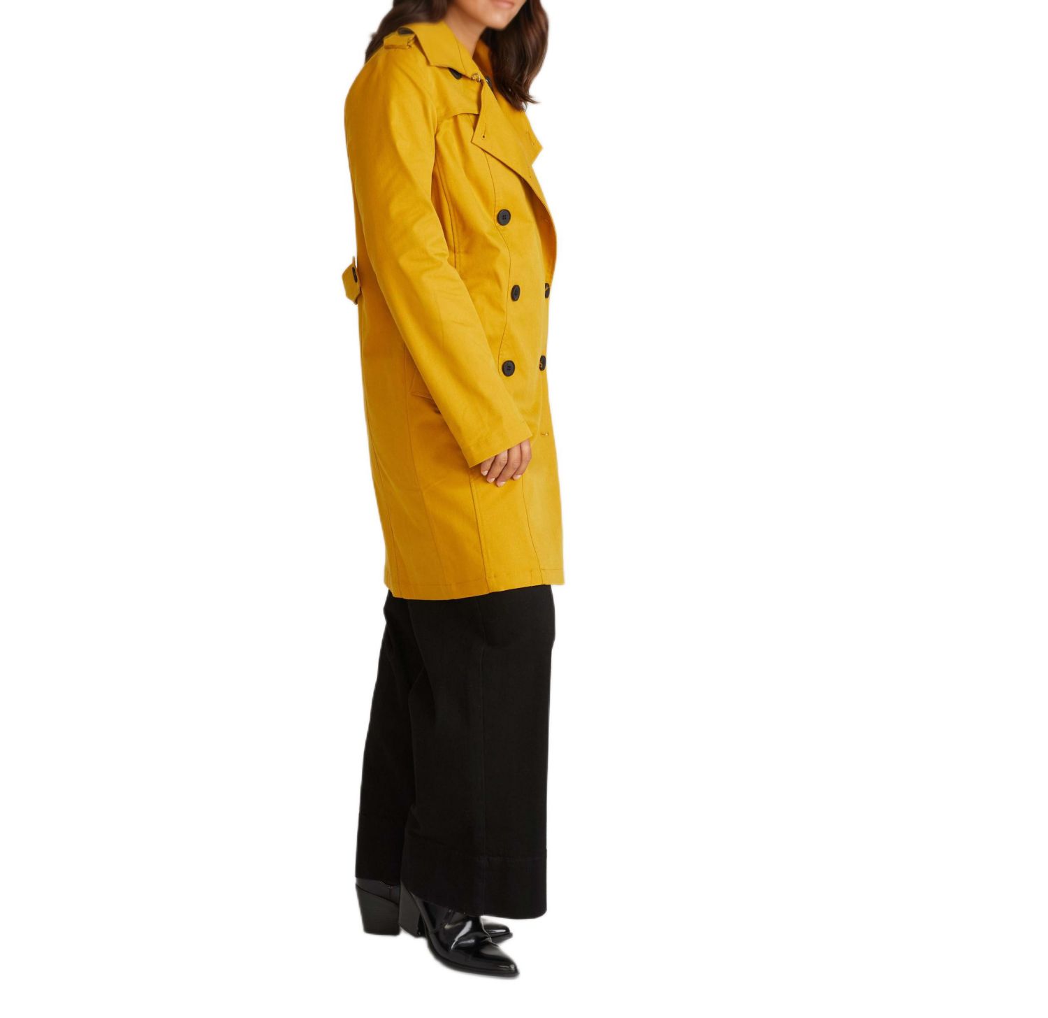 Plus Size Derjon Trench Coat