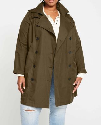 Women's Plus Size Derjon Trench Coat