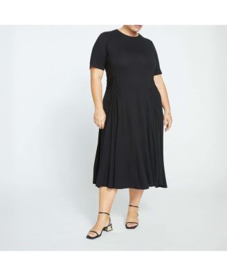 Plus Size Devi Liquid Jersey Dress