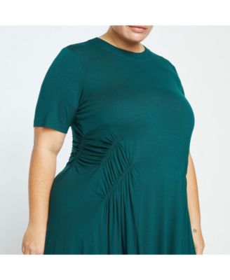 Plus Size Devi Liquid Jersey Dress