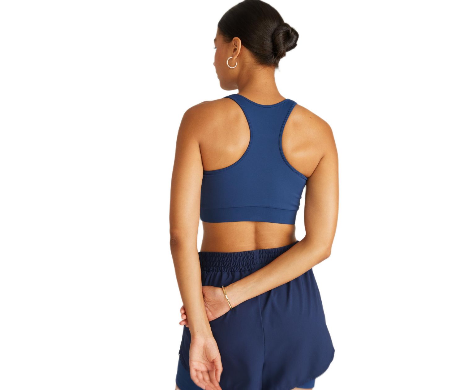 Women's Plus Size Next-to-Naked Racerback Sports Bra
