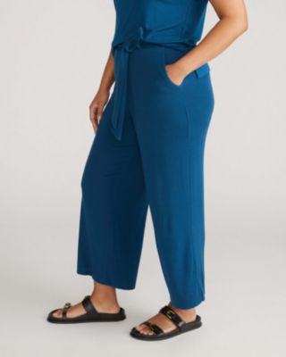 Women's Travel Knit Wide Leg Pants