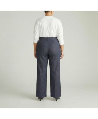 Plus Size Nova Denim Look Pants