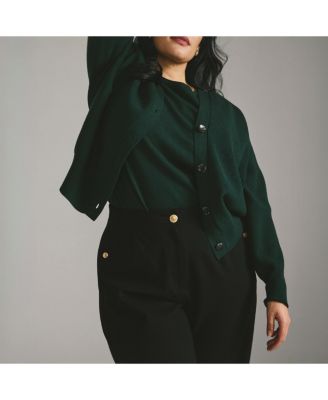 Plus Size Savvy Fine Knit Sweater Top