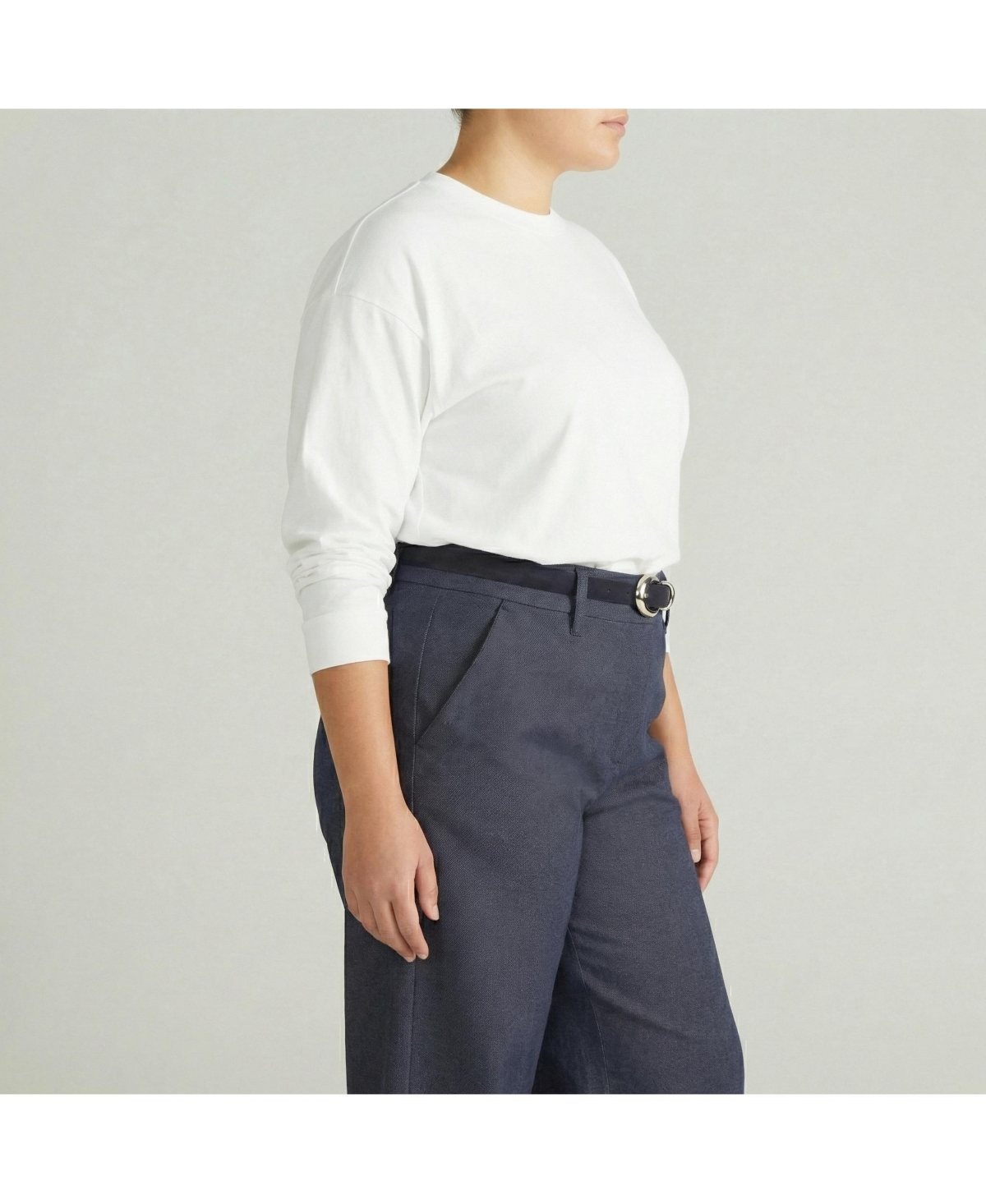 Universal Standard Plus Long Sleeve Relaxed Tee