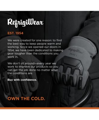 Men's Double Insulated Impact Gloves - Heavy-Duty, Water-Resistant, Durable Cold Weather Work Gloves