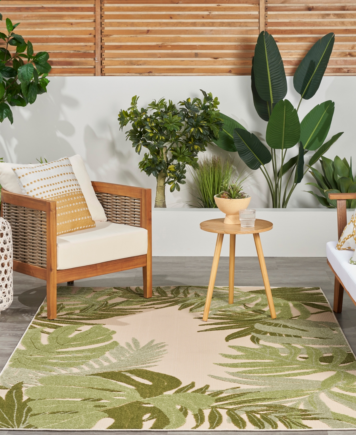 Nourison Home Aloha ALH40 3'6"x5'6" Area Rug
