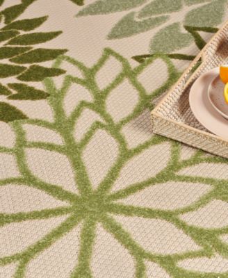 Aloha ALH05 5'3"x5'3" Round Area Rug