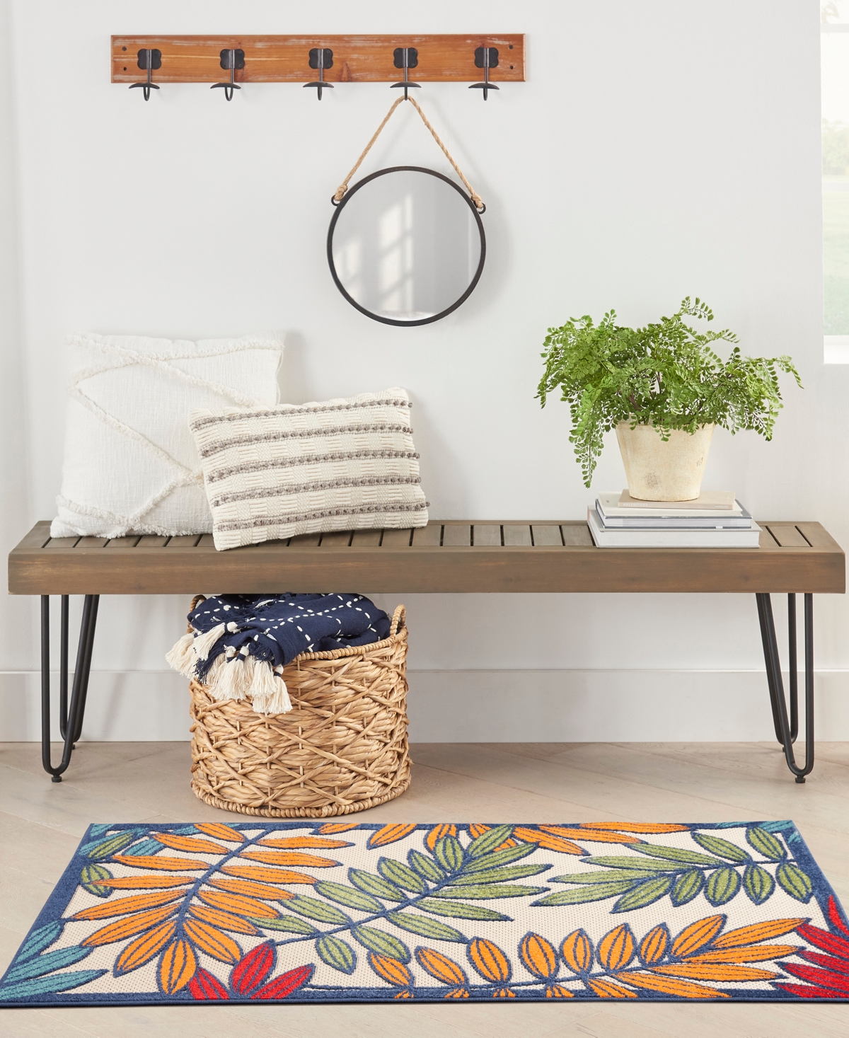 Nourison Home Aloha ALH18 3' x 5' Outdoor Area Rug