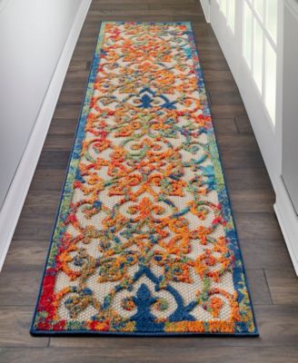 Aloha ALH21 2'3" x 8' Runner Rug