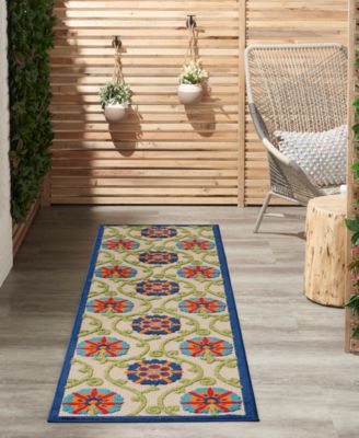 Aloha ALH19 2'3" x 8' Runner Rug
