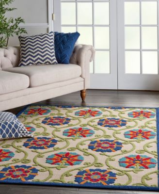 Aloha ALH19 3'6" x 5'6" Outdoor Area Rug