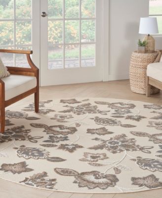 Aloha ALH31 7'10"x7'10" Round Area Rug