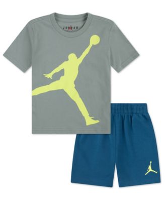 Boys' Toddler 2T-4T Jumbo Jumpman T-Shirt and Shorts, 2-Piece Set