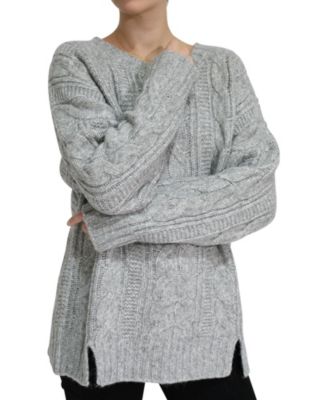 Women's Belle and Bloom Perfect Me Oversized Crew Sweater
