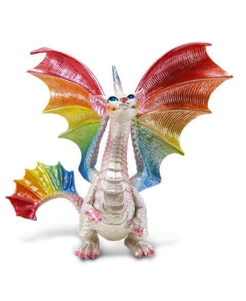 Детская фигурка Safari Ltd. Fairy Rainbow Dragon 5.5" Tall Figurine, Ages 3+