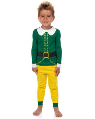 Toddler Boys Holiday Classic Christmas Buddy The 2-Piece Tight Fit Long Sleeve Pajama Set