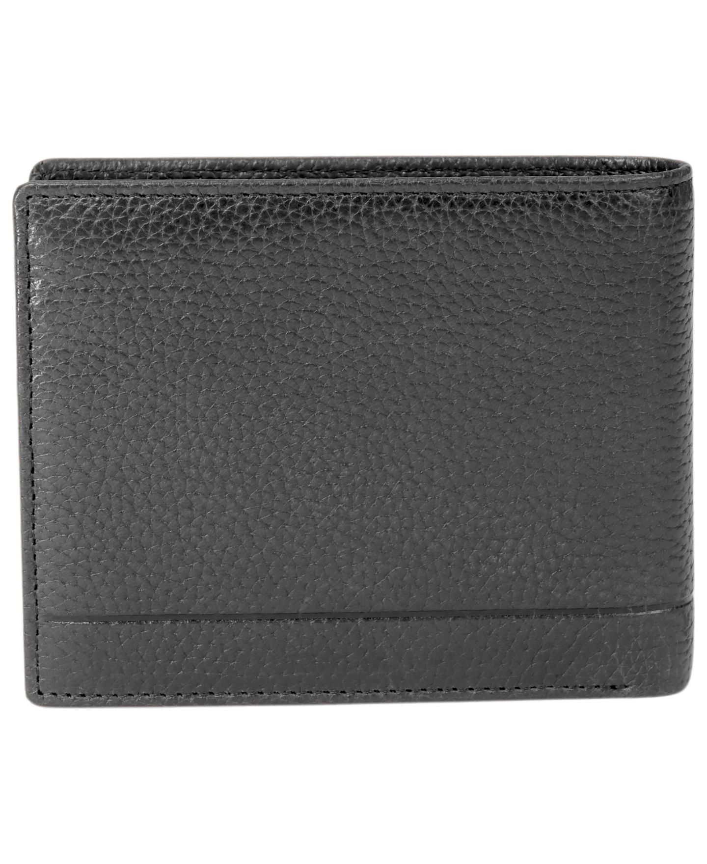 Мужской кошелёк Mancini Fifth Avenue RFID Secure Center Wing Wallet with Coin Pocket, цвет: Чёрный — фото 2
